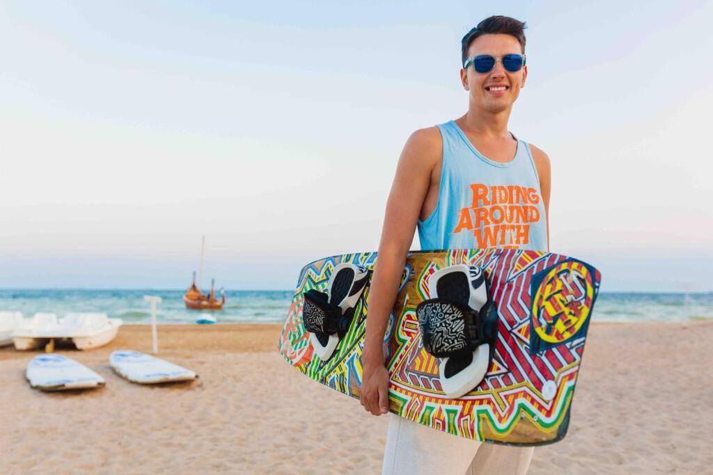 شقة Mangroovy Seafront - Great Kite Surfing الغردقة